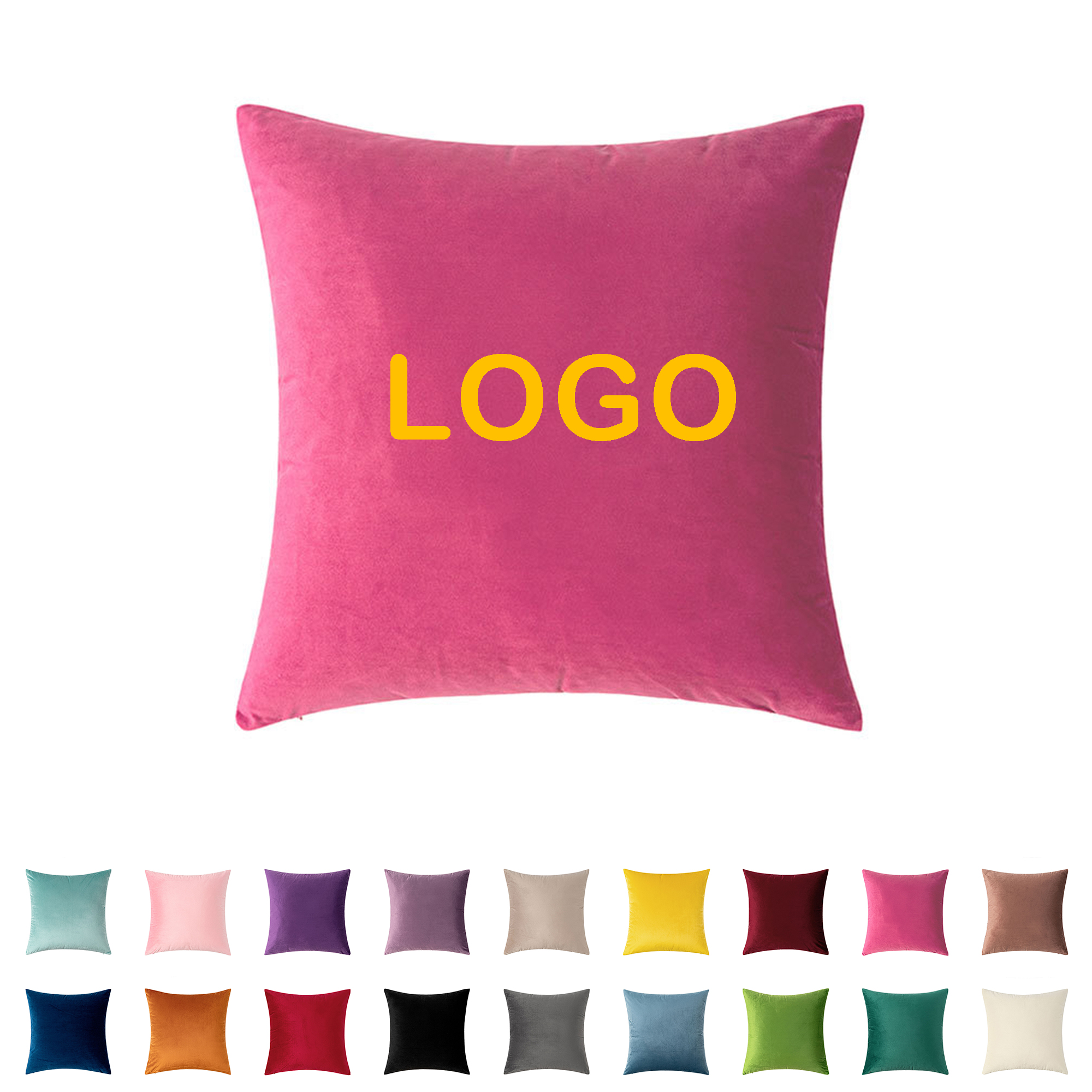 18x18 Velvet Pillow Covers 4