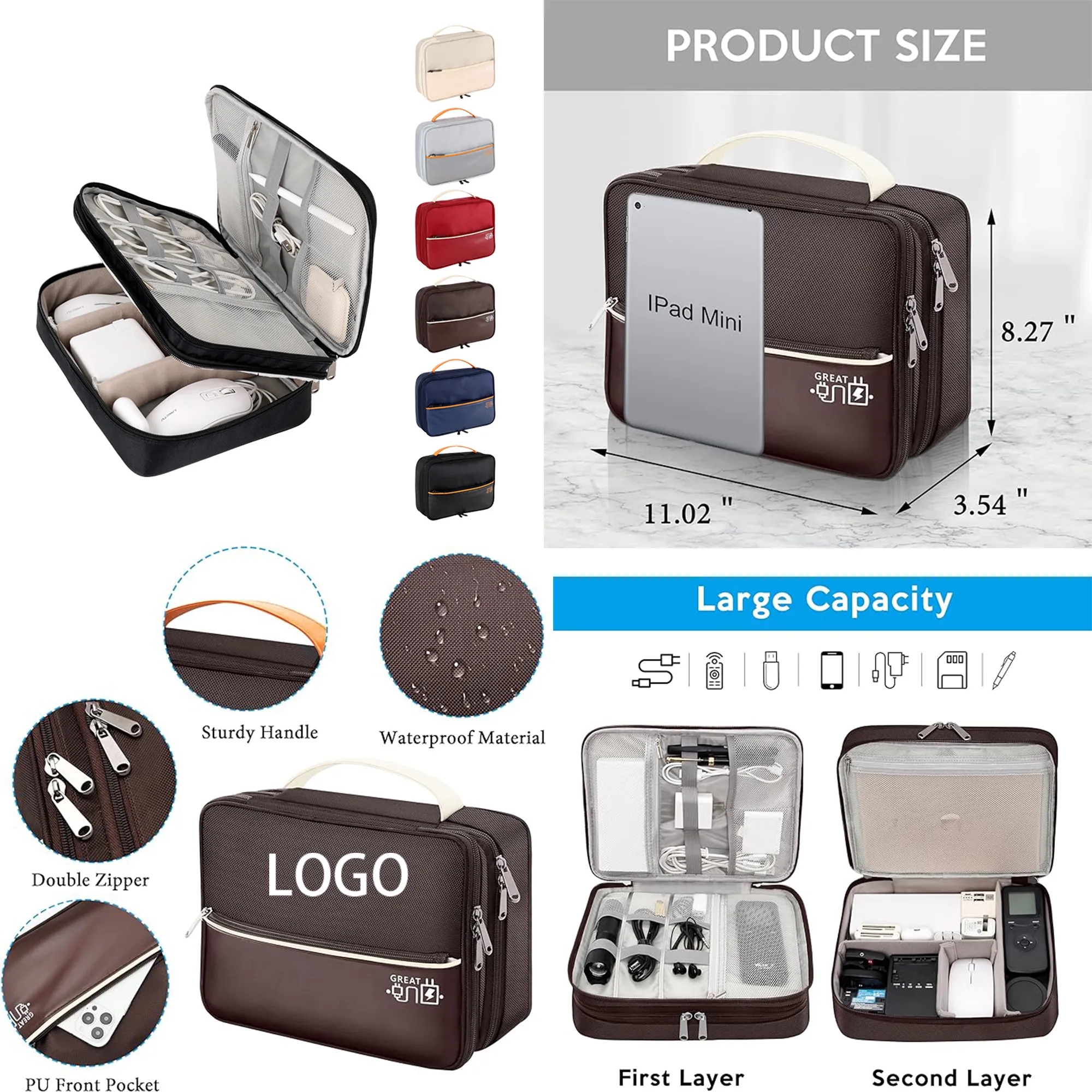 Portable Cable Organizer Bags 2
