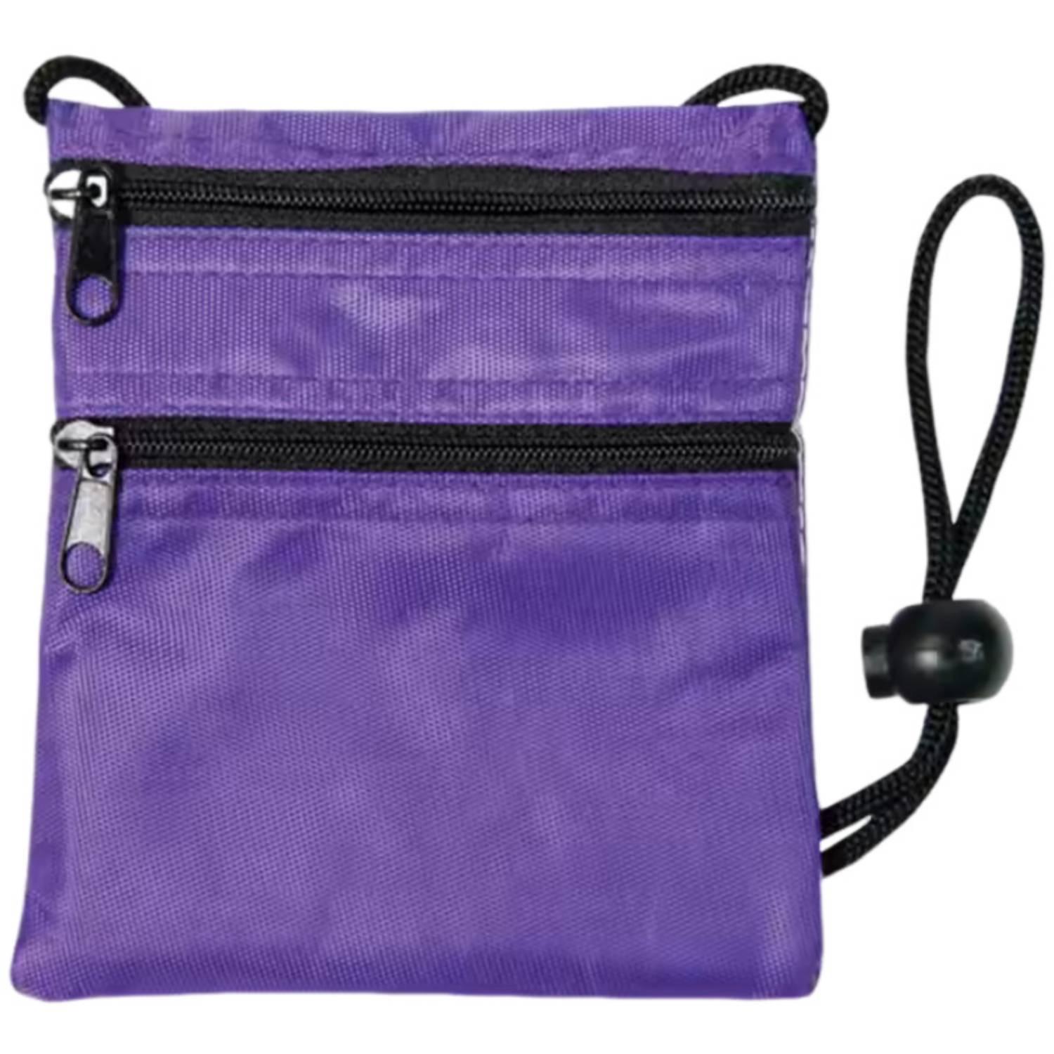 Dual Zip Travel Neck Wallet 2