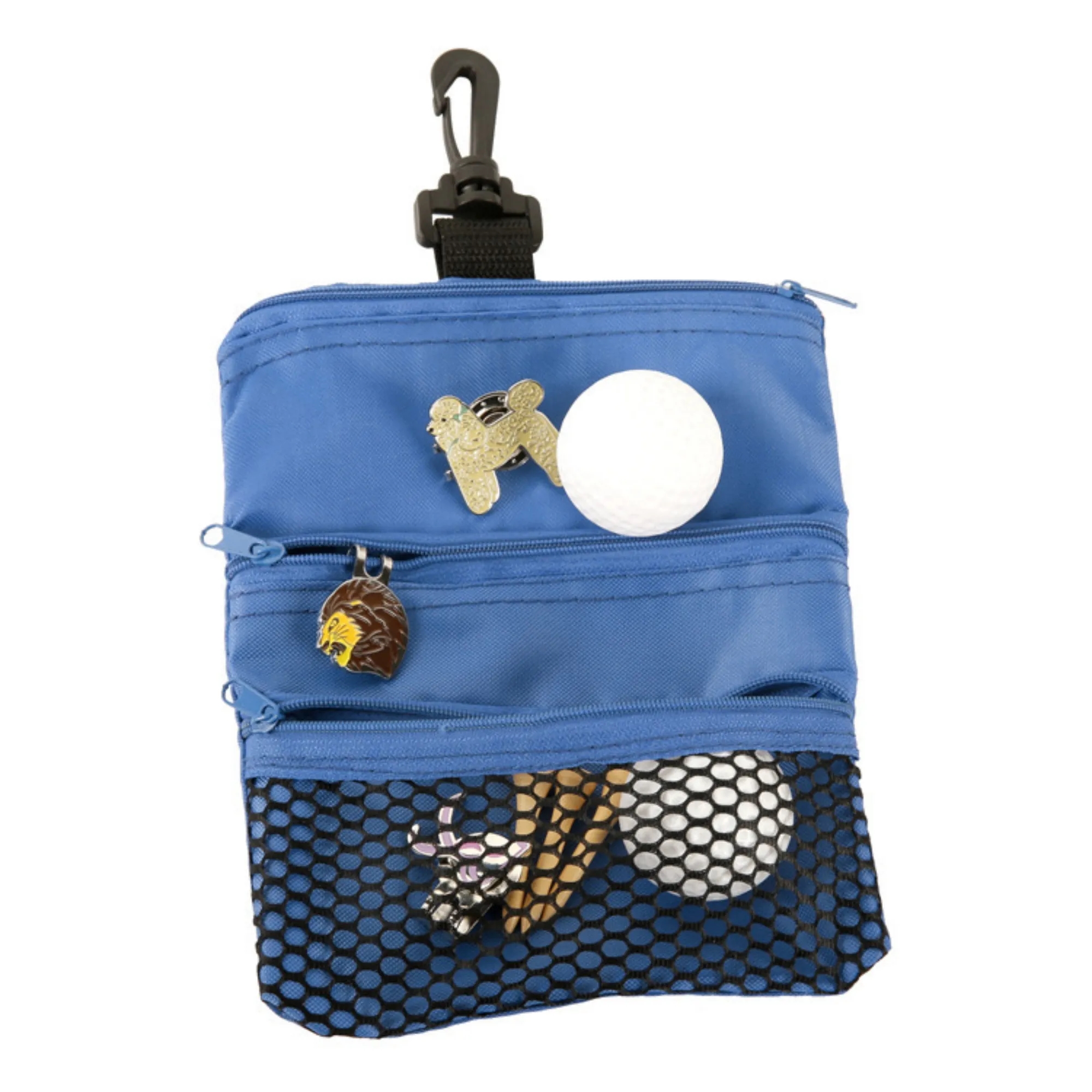 MOQ 100 Golf Ball Bag With Clip 3