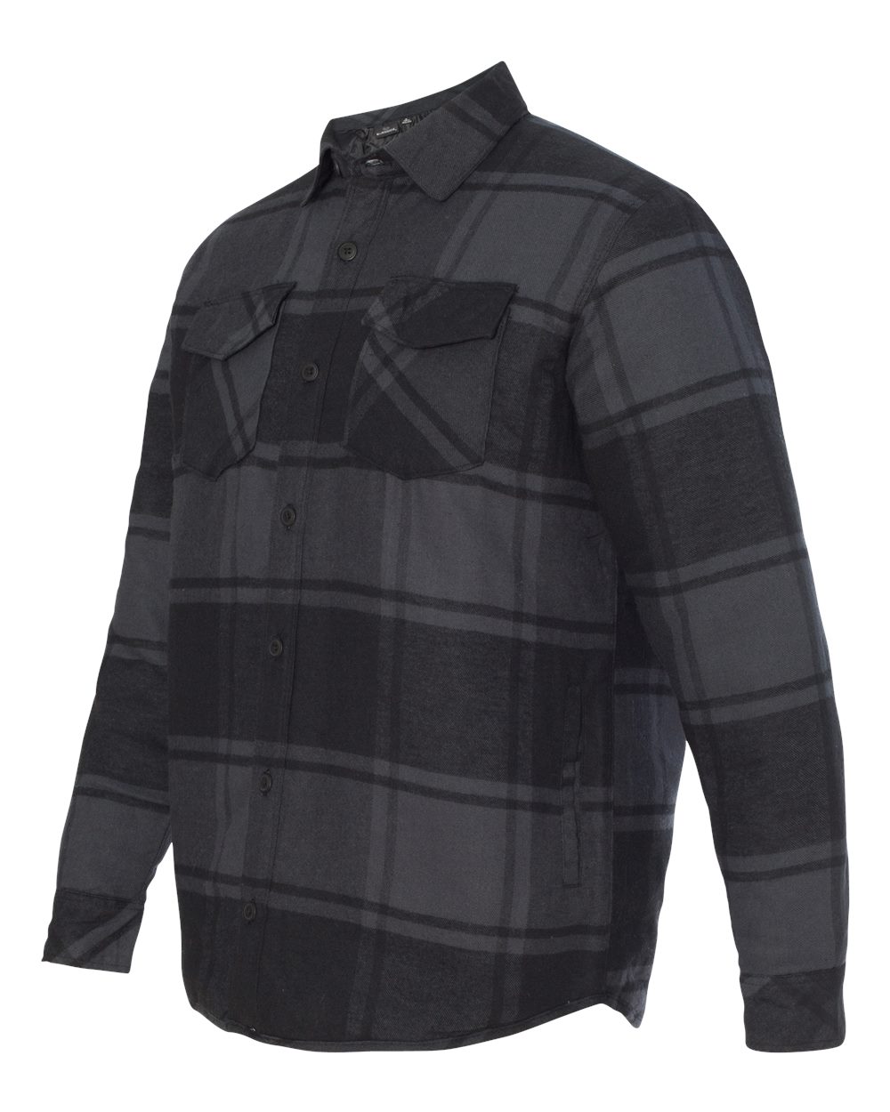 Quilted Flannel Shirt Jacket 8610