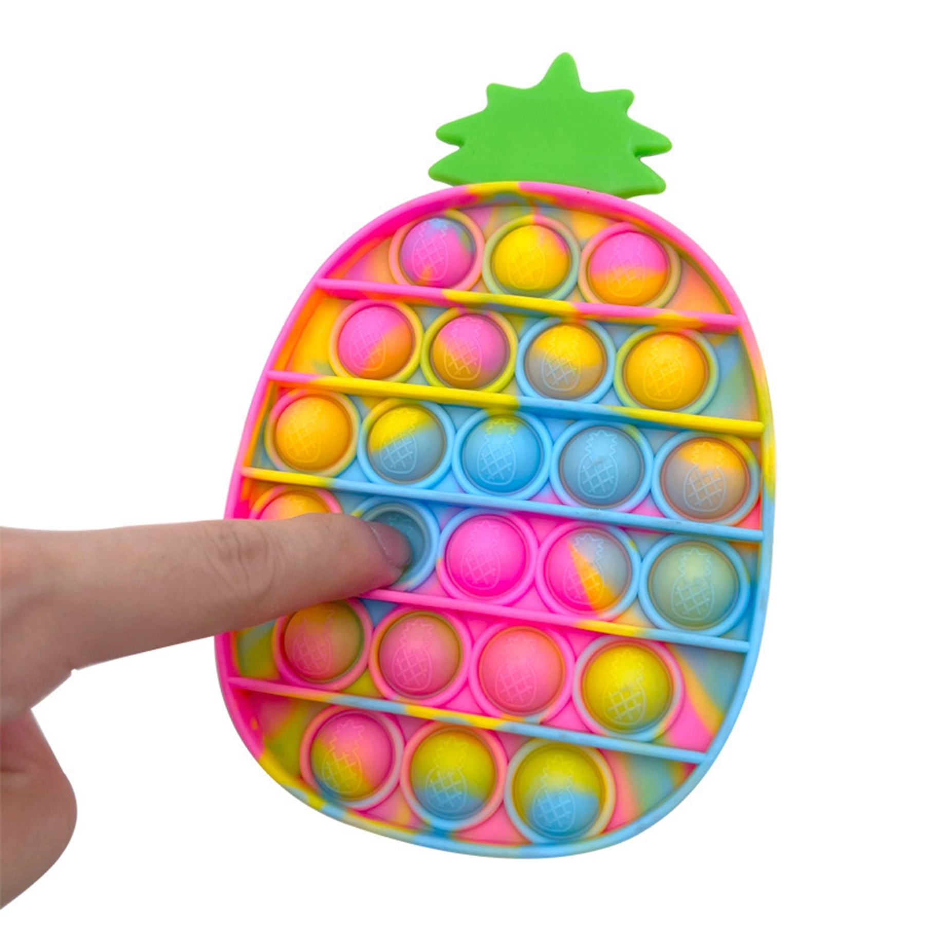 Pineapple Silicone Pops Bubble Sensory Fidget Toy 6