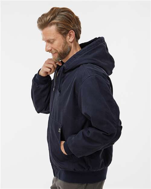 Men's Tall Cheyenne Boulder Cloth™ Hooded Jacket with Tricot Quilt Lining - 5020T 59