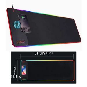 RGB Gaming Mouse Pad with Wireless Charging 4