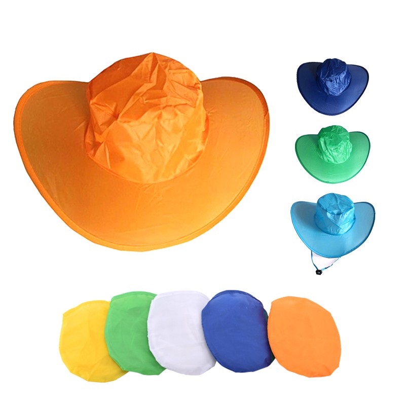Foldable Polyester Cowboy Hat 2