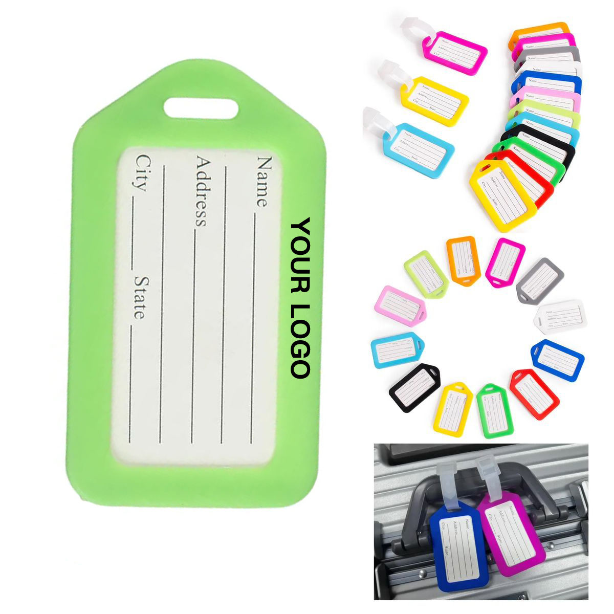 Travel Luggage Tag Holder for Suitcases 5