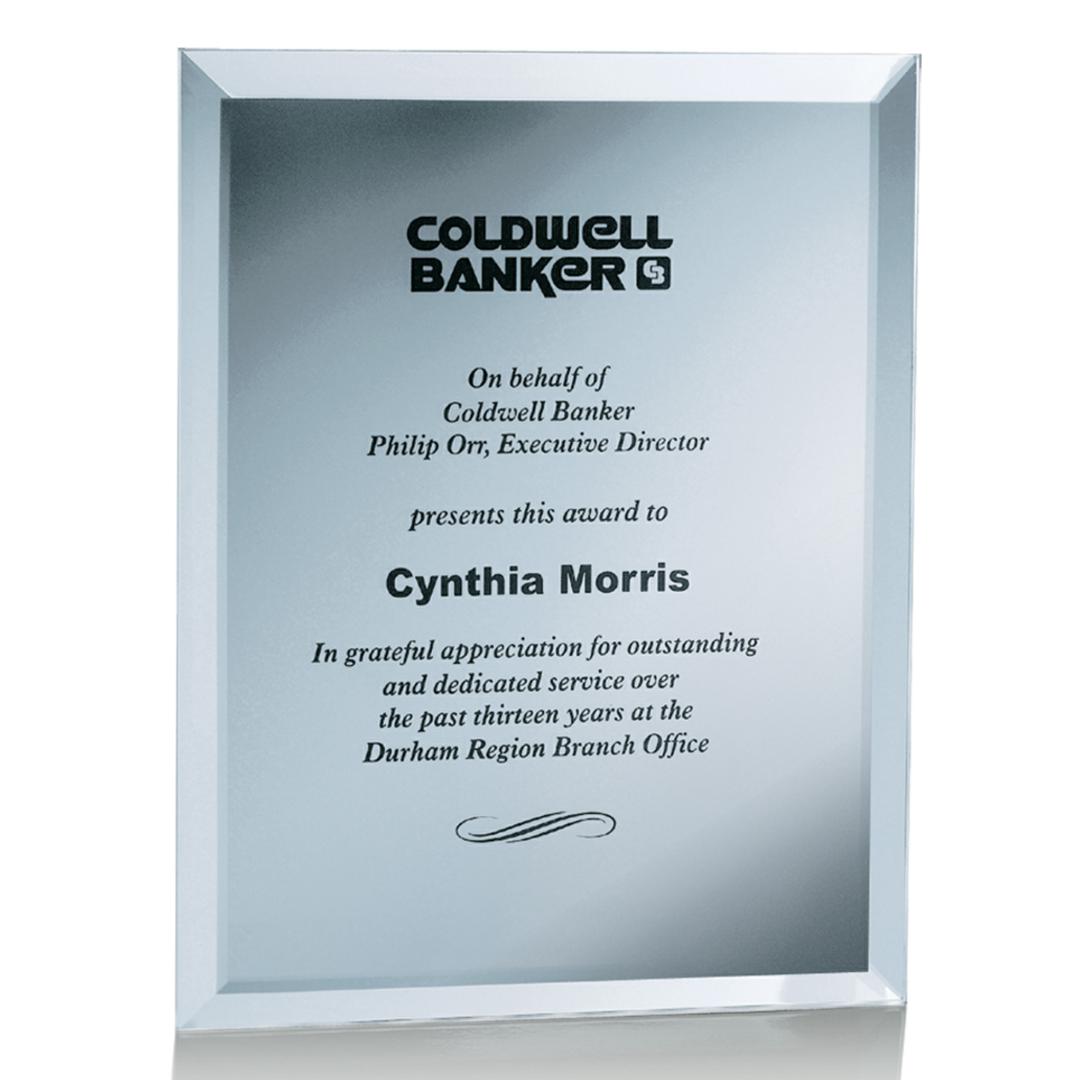 Mirror Plaque - Silver 2