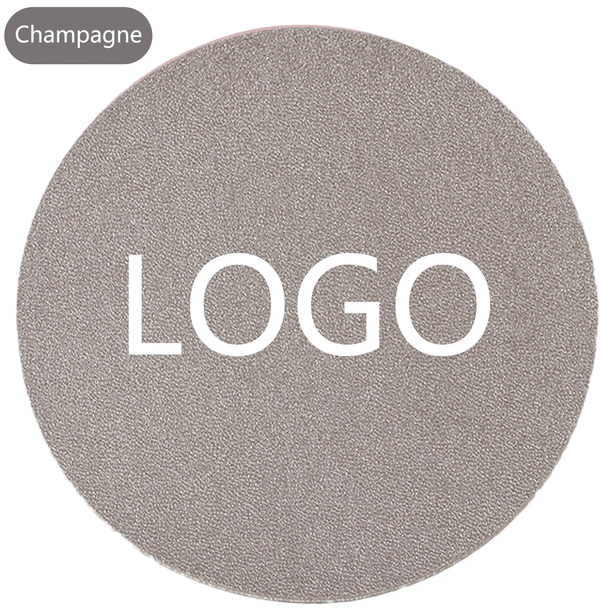 Custom Leather Coasters Round Diameter 3 7/8 Embosse 2