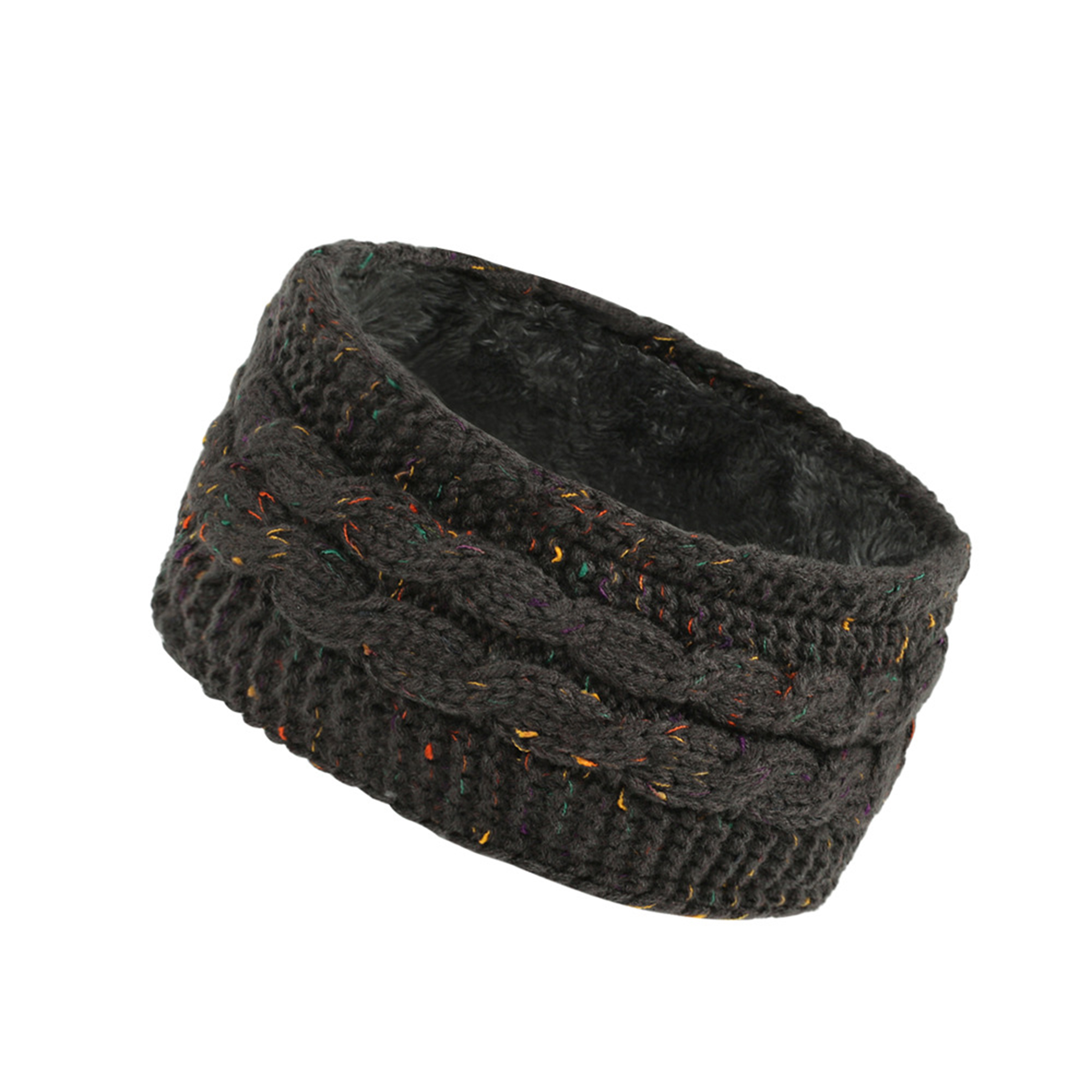 Acrylic Winter Velvet Knit Sports Headband 11