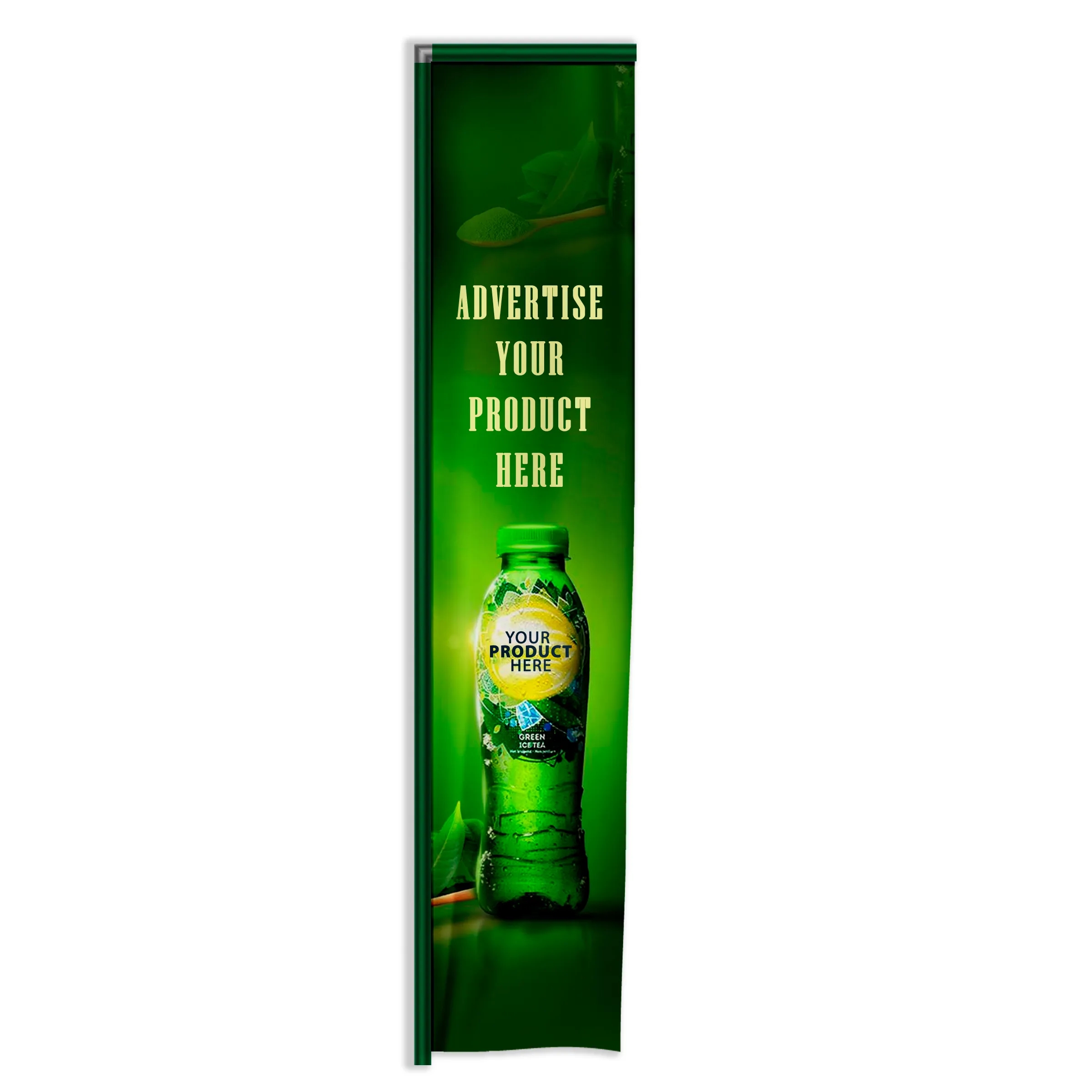 Custom Digital Printed Standard Tower Flags 9' x 22" 2