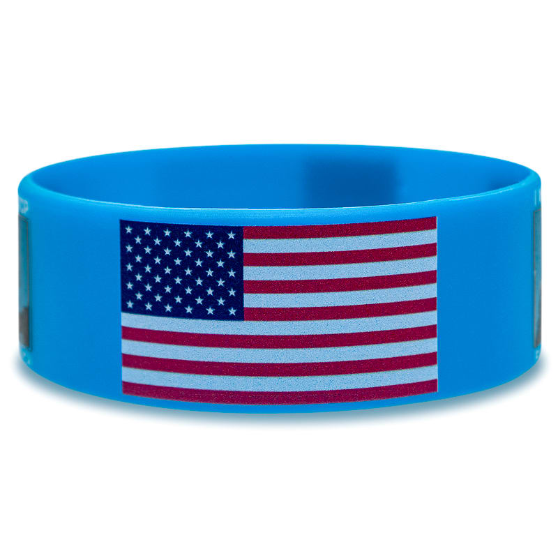 1 Inch Full Color Printed Wristbands 26