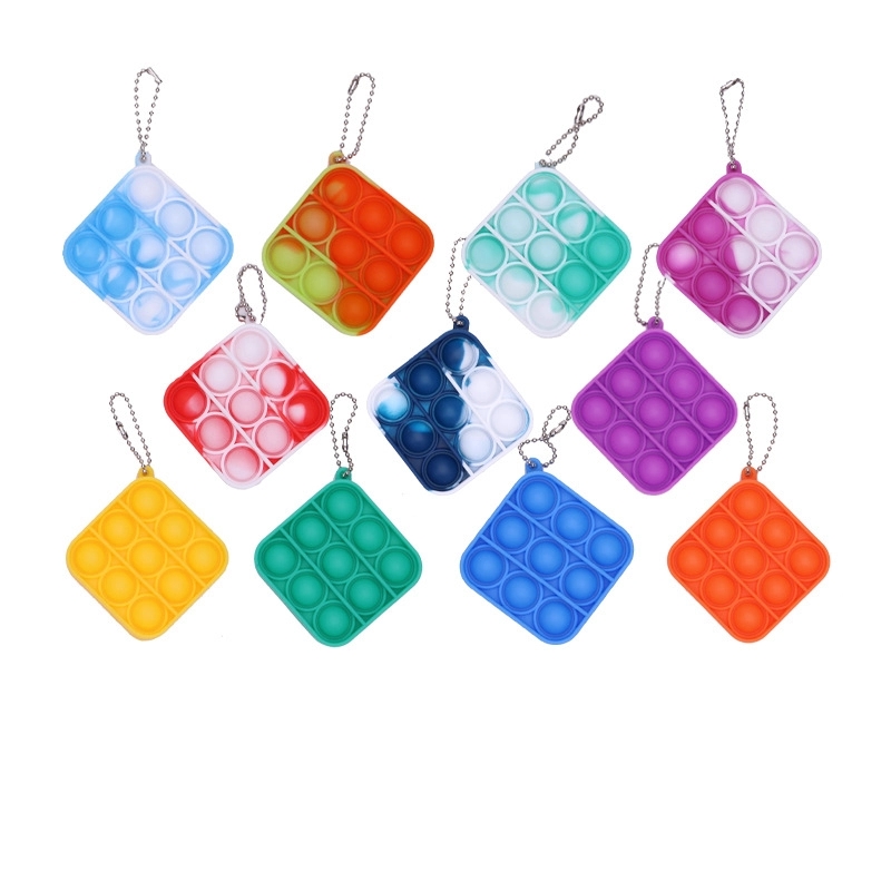 Push Pop Bubble Toy Keychain 1