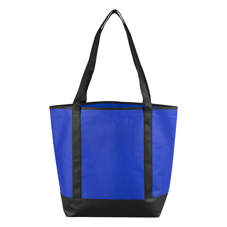 17-1/2"W x 13-1/2"H x 6"Gusset - "The CITY" Convention, Corporate, Travel and Beach Tote Bag 23