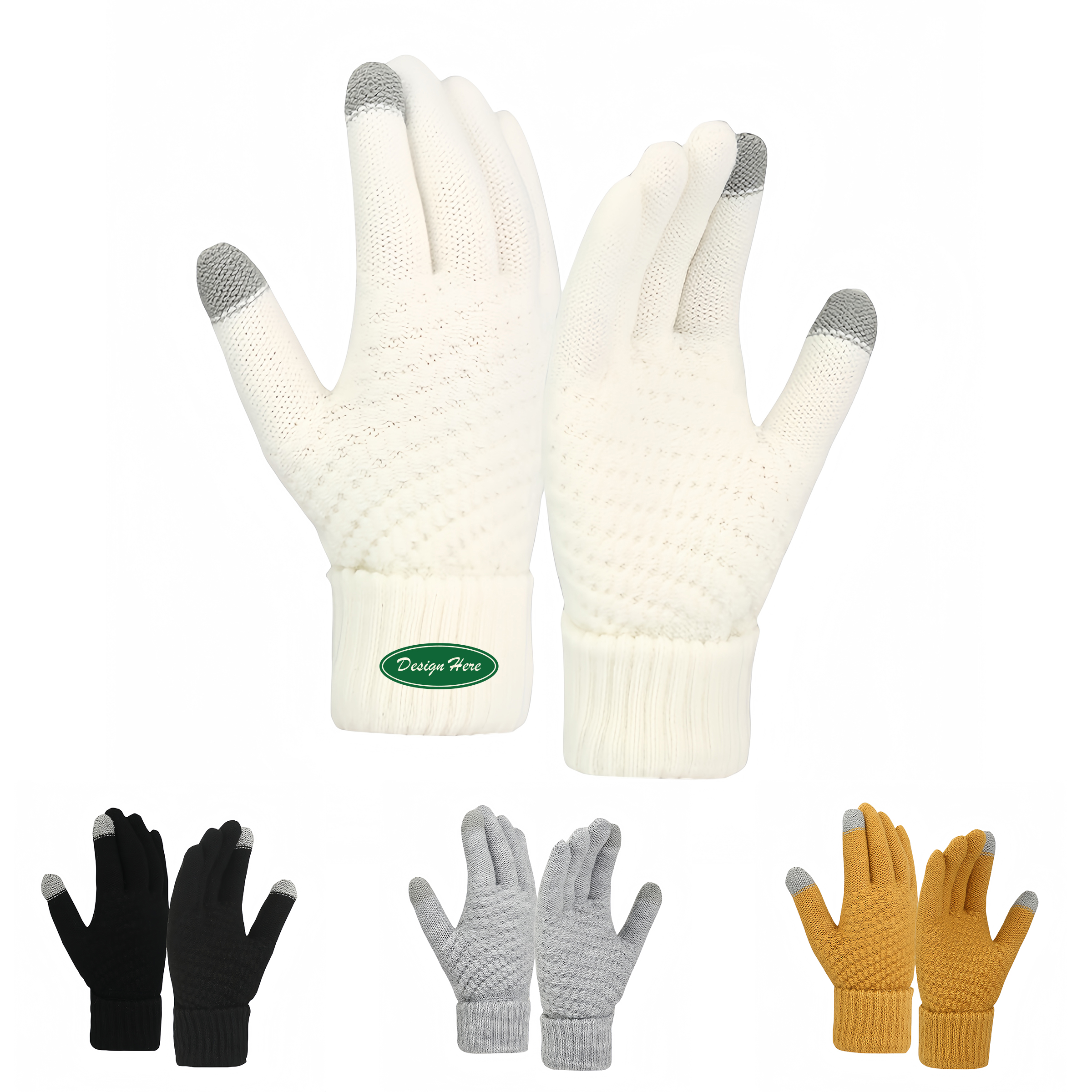 Winter Touch Screen Gloves | Warm & Customizable 2