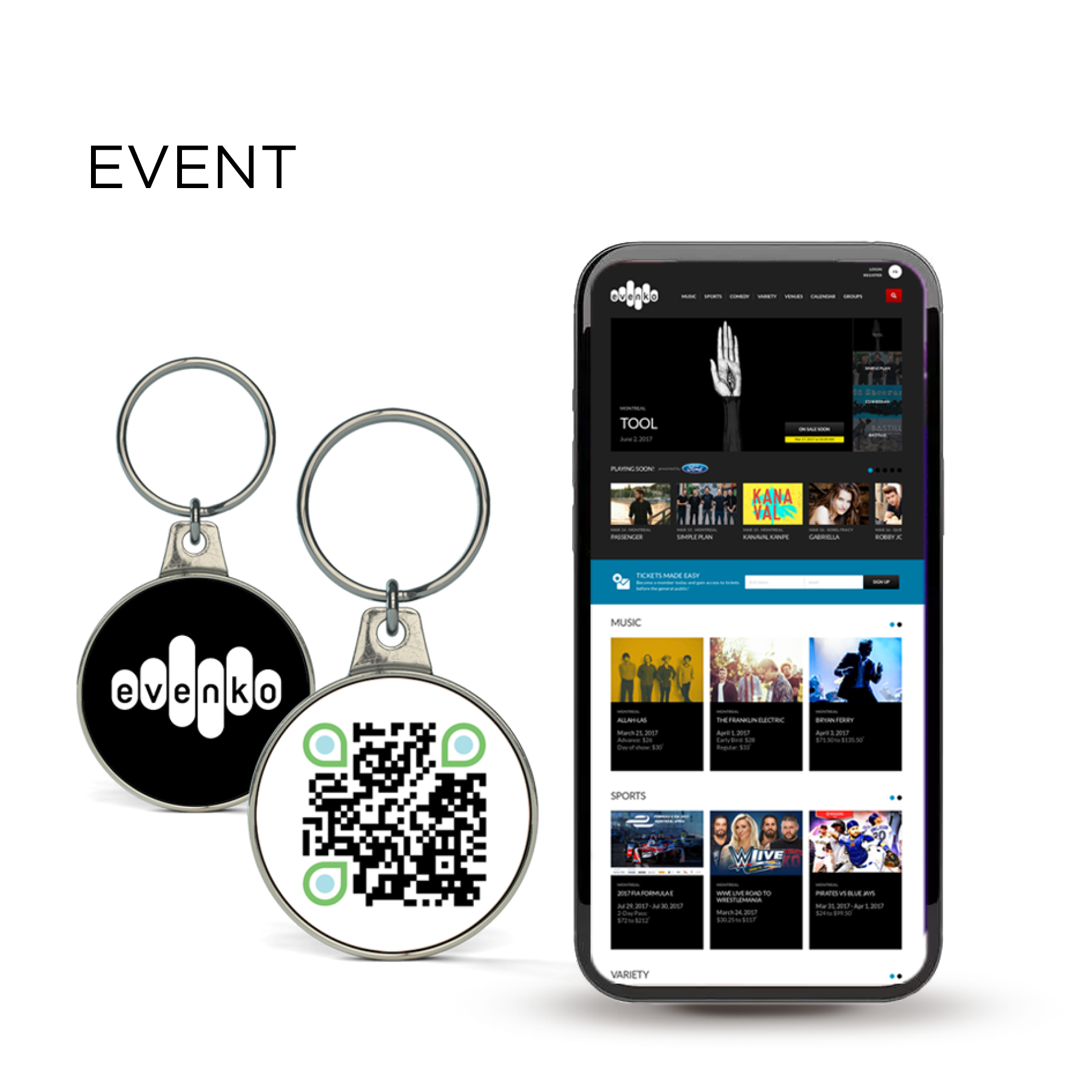 Qr Code Key Chain 4