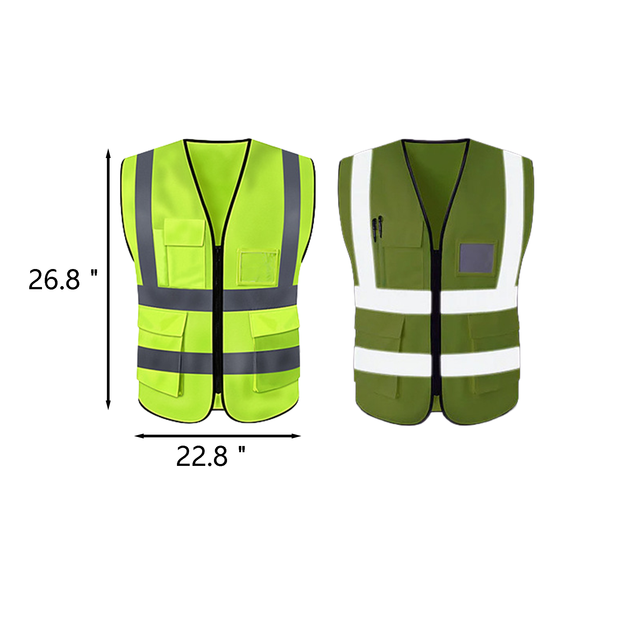 High Visibility Construction Vest for Men Women 2