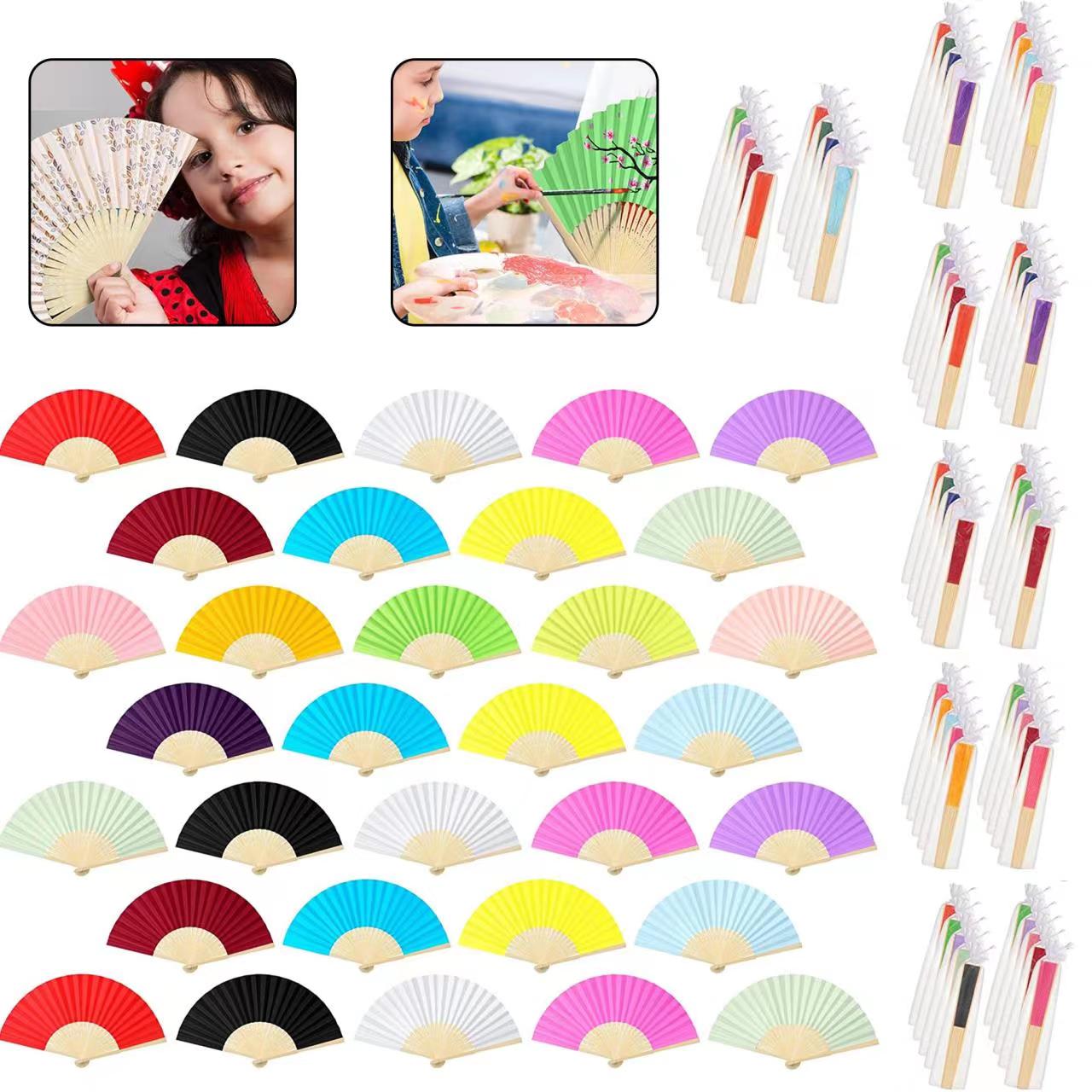 Handheld Paper Fans 1