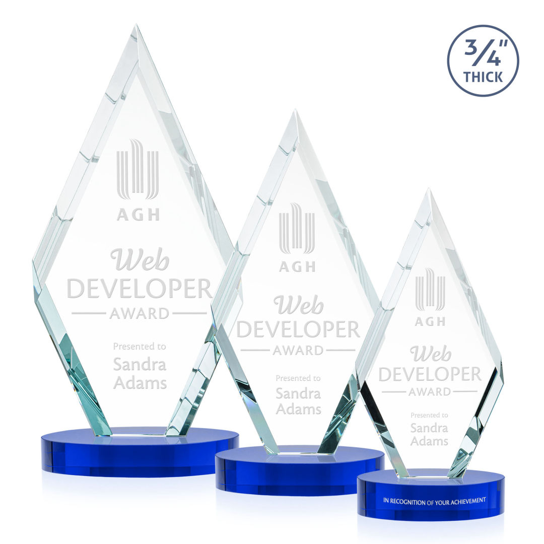 Richmond Award on Alberton Base - Blue