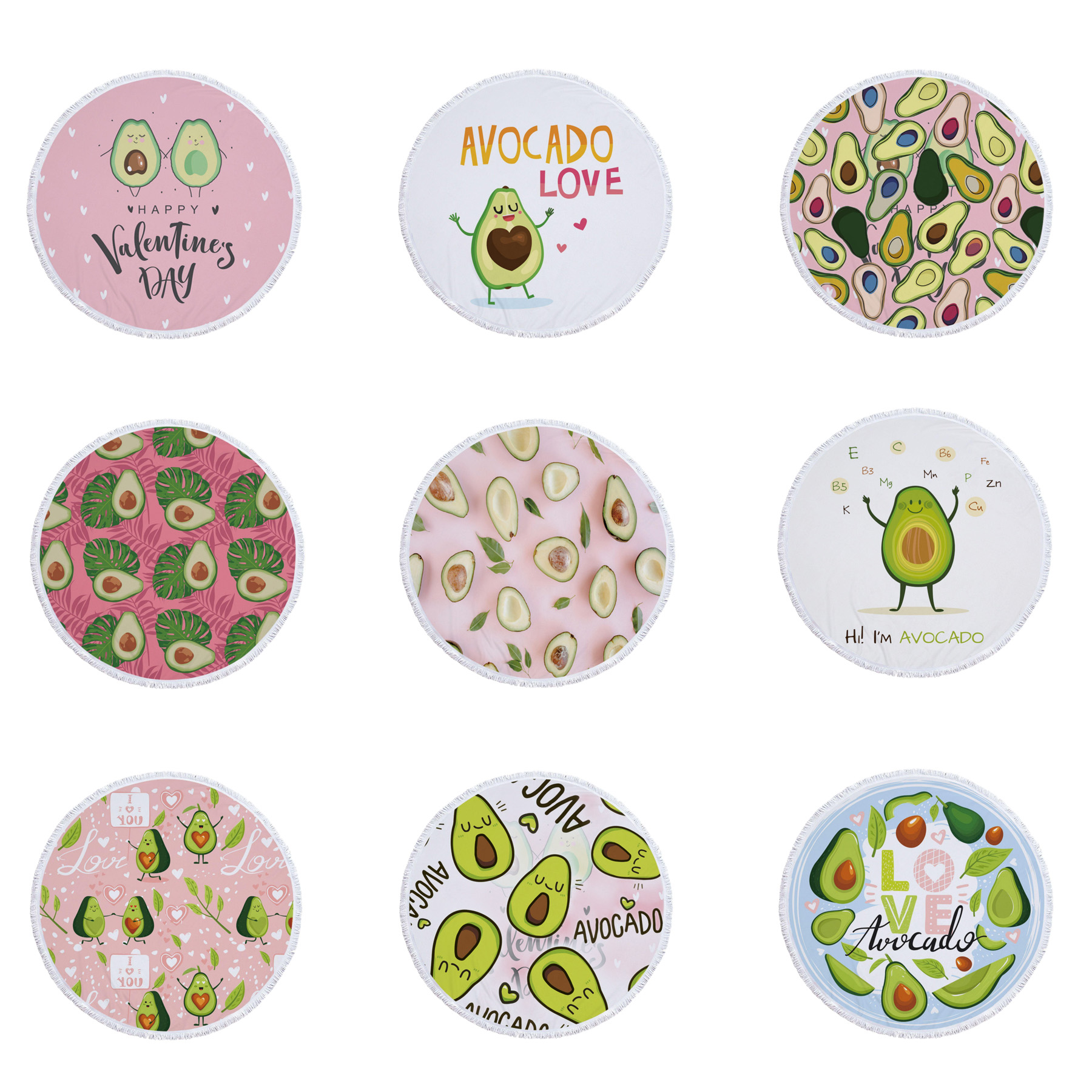 Round Beach Towel 5