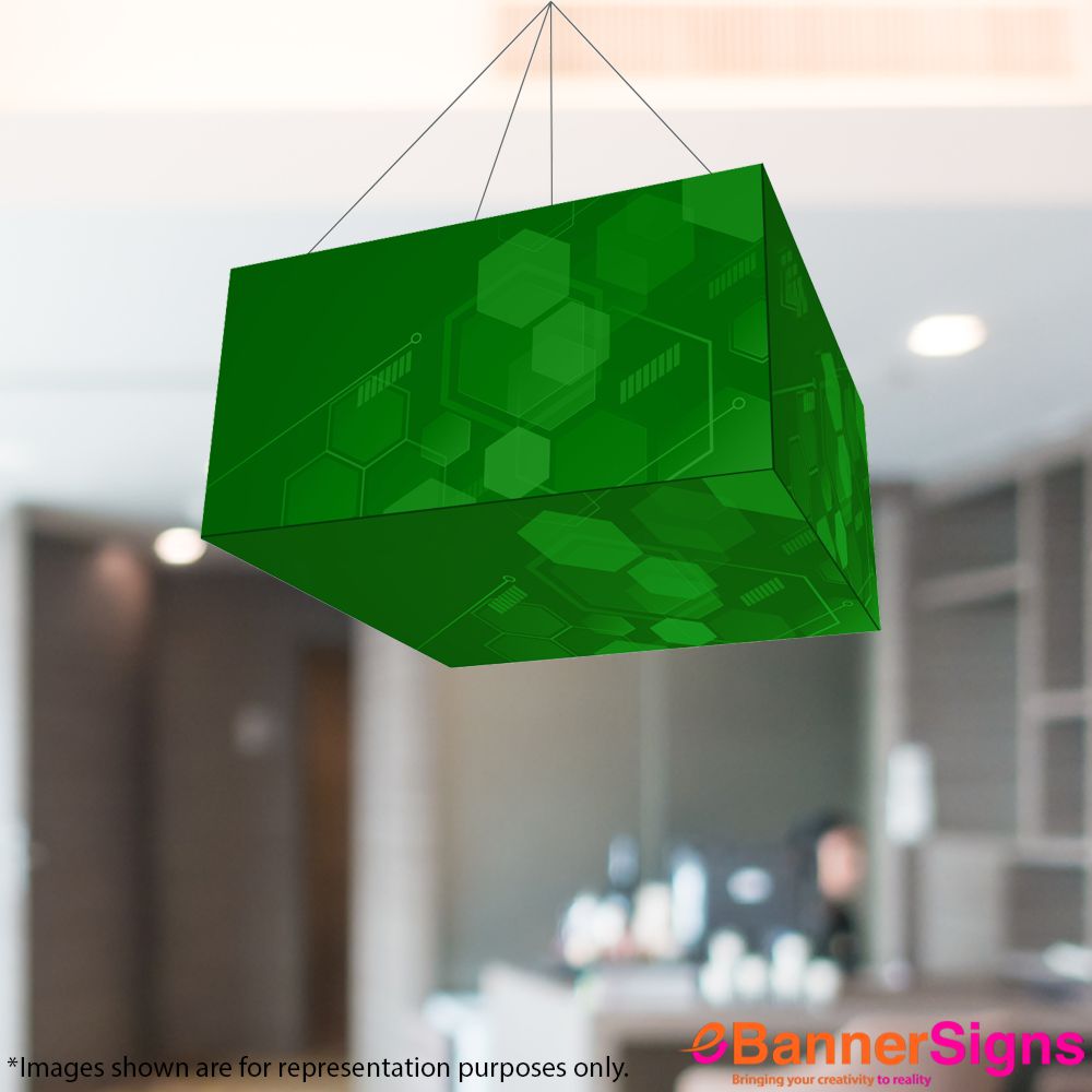 Sky Tube Rectangle Cube Hanging Banners (Graphics + Hardware) 5