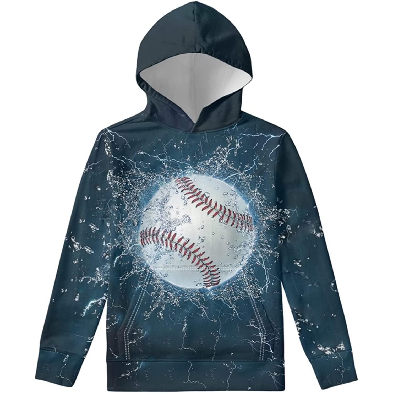 Youth rPET Recycled 100% Polyester Sublimation Performance Hoodie