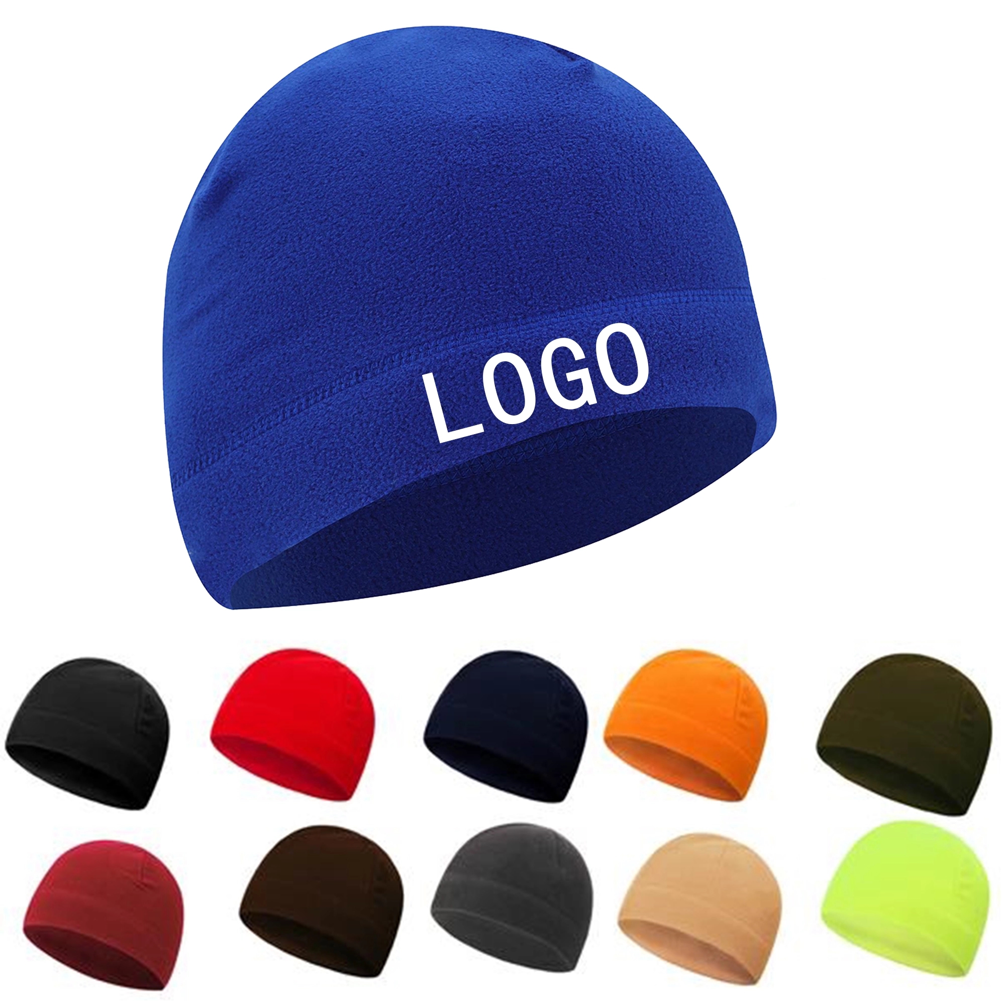 Polar Fleece Beanie Cap 5
