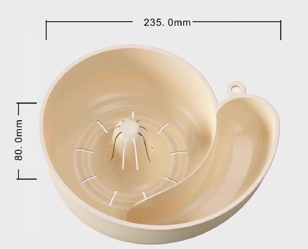 Snail Shaped Draining Basket 3