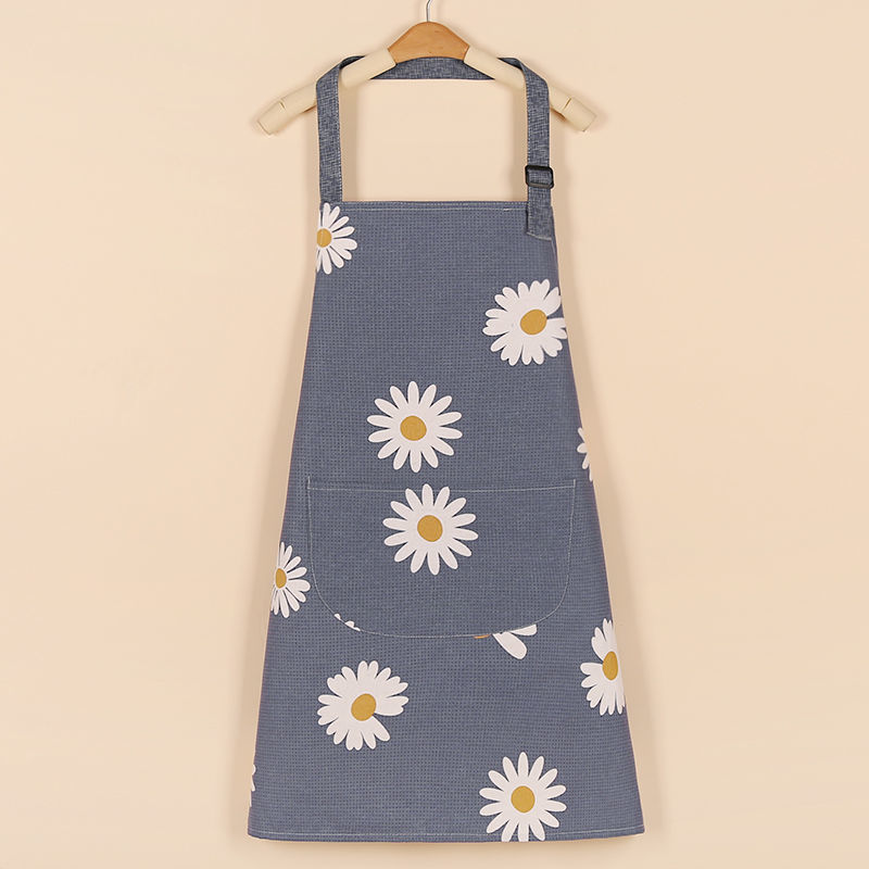 Peach Velvet Apron 7