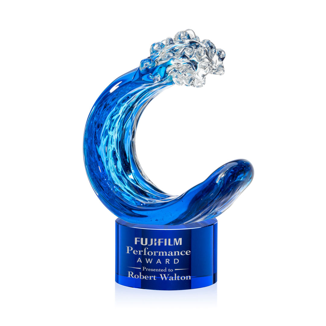 Oceana Award on Marvel Base - Blue 4