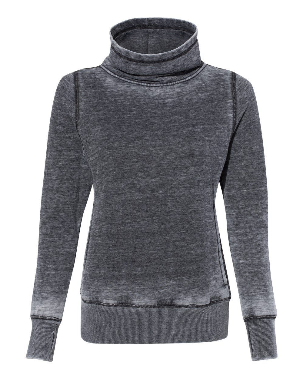 Women's Zen Fleece Cowl Neck Sweatshirt - 8930 11
