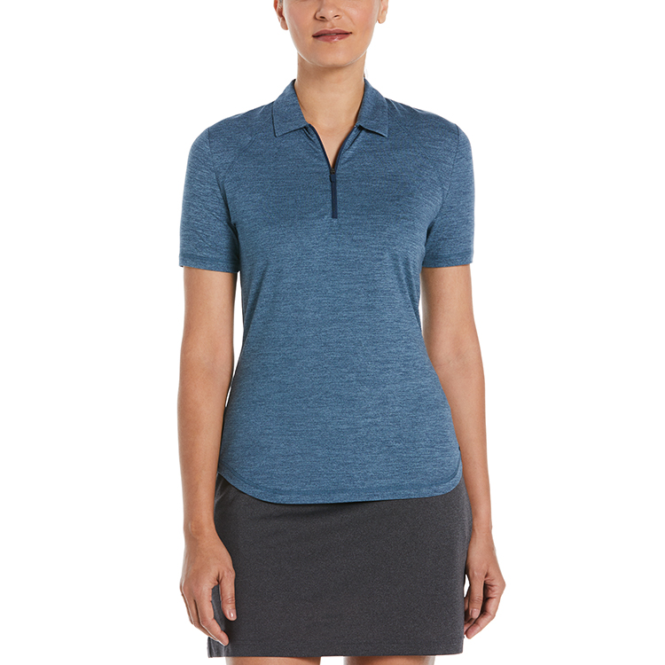 Perry Ellis Ladies Double Knit Polo 5