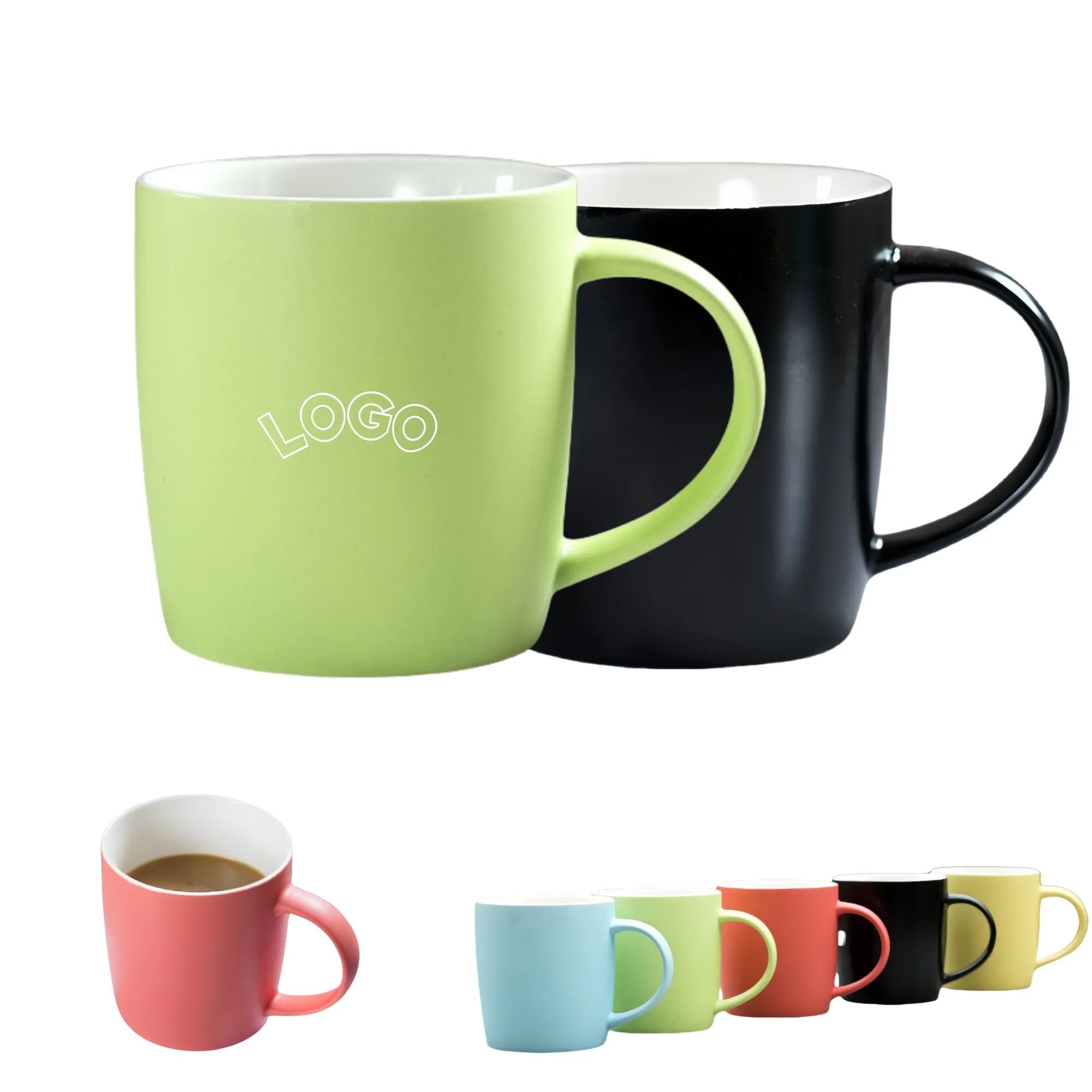 12oz Home Office Ceramic Coffee Milk Mug Tea Cup 5