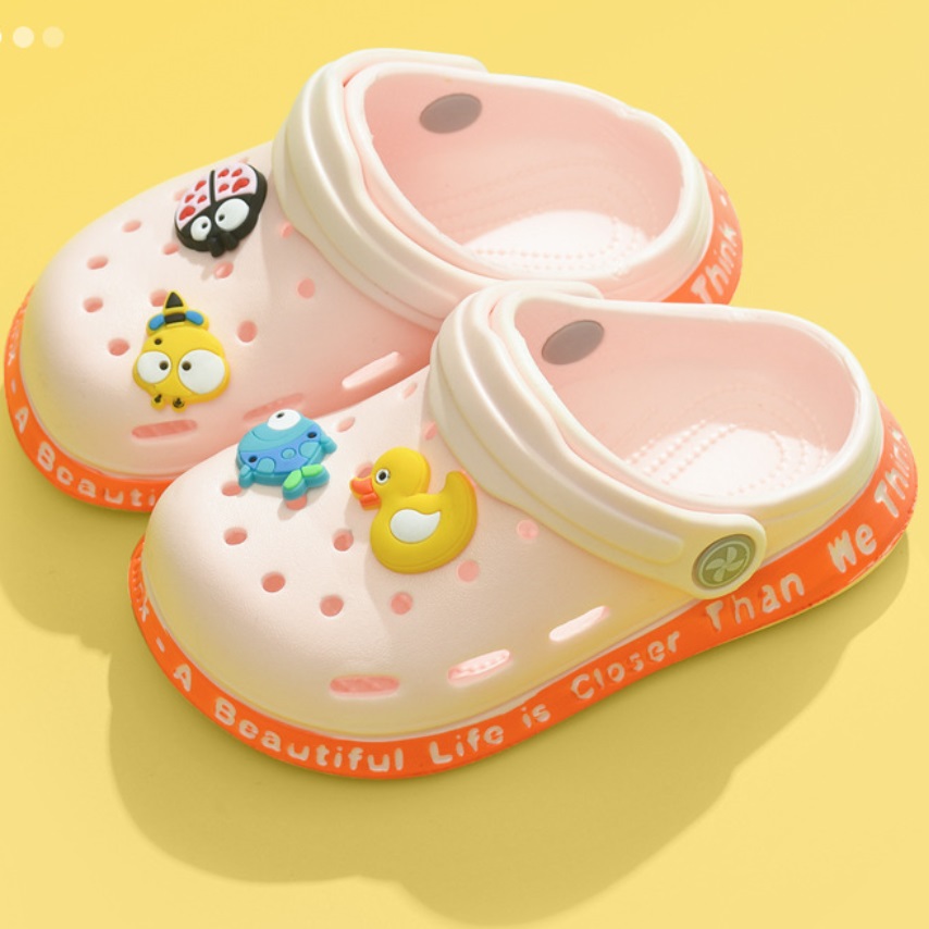 Summer beach children's shoes EVA material baby sandals cut 2