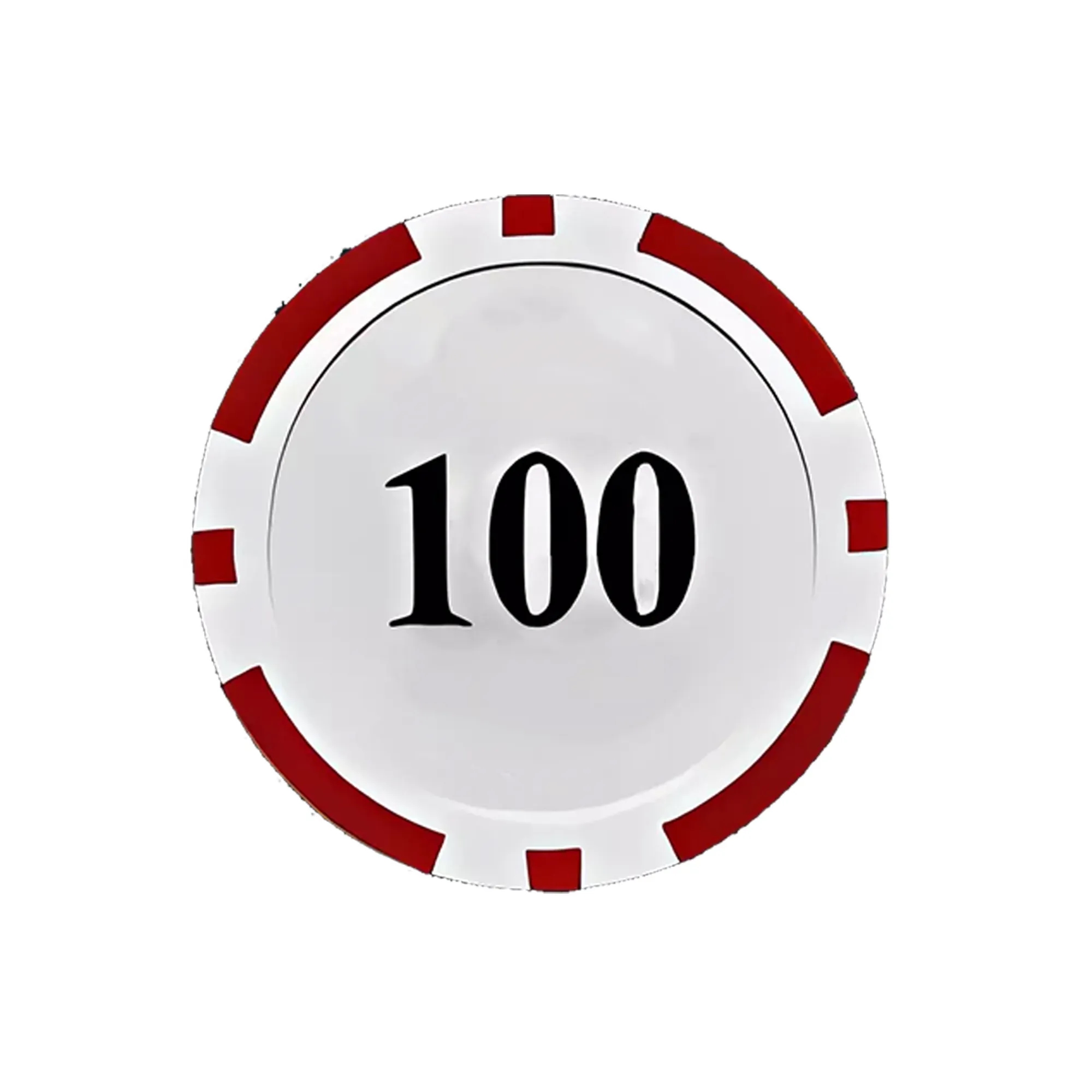 Eco-Friendly Striped Dice Poker Chips Casino Gameplay 8