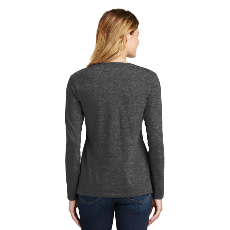 Port & Company Women's Long Sleeve Fan Favorite V-Neck Tee. 44