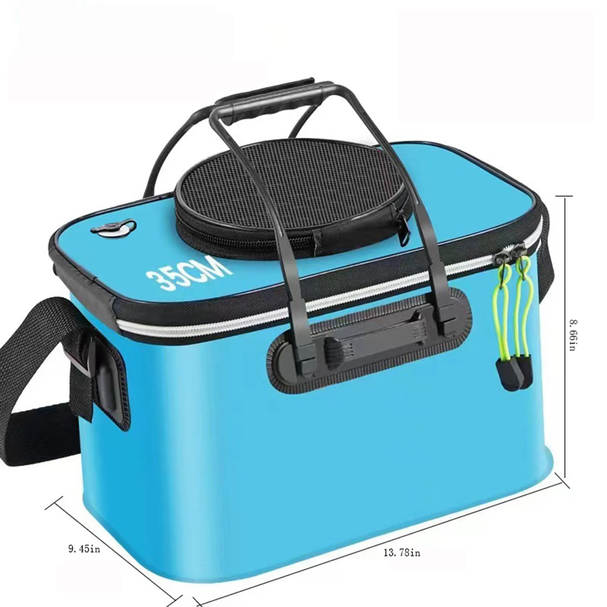 Custom EVA Foldable Fish Bucket/Cooler for Fishing 2