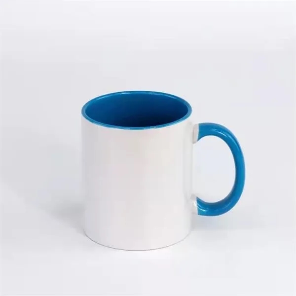 11oz Mug Creamic C handle/Coloured Interi 13