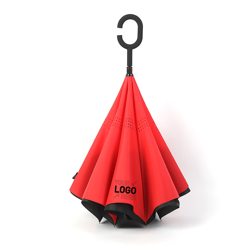 Double-Layer High-Density Impact Cloth Inverted Umbrella 7