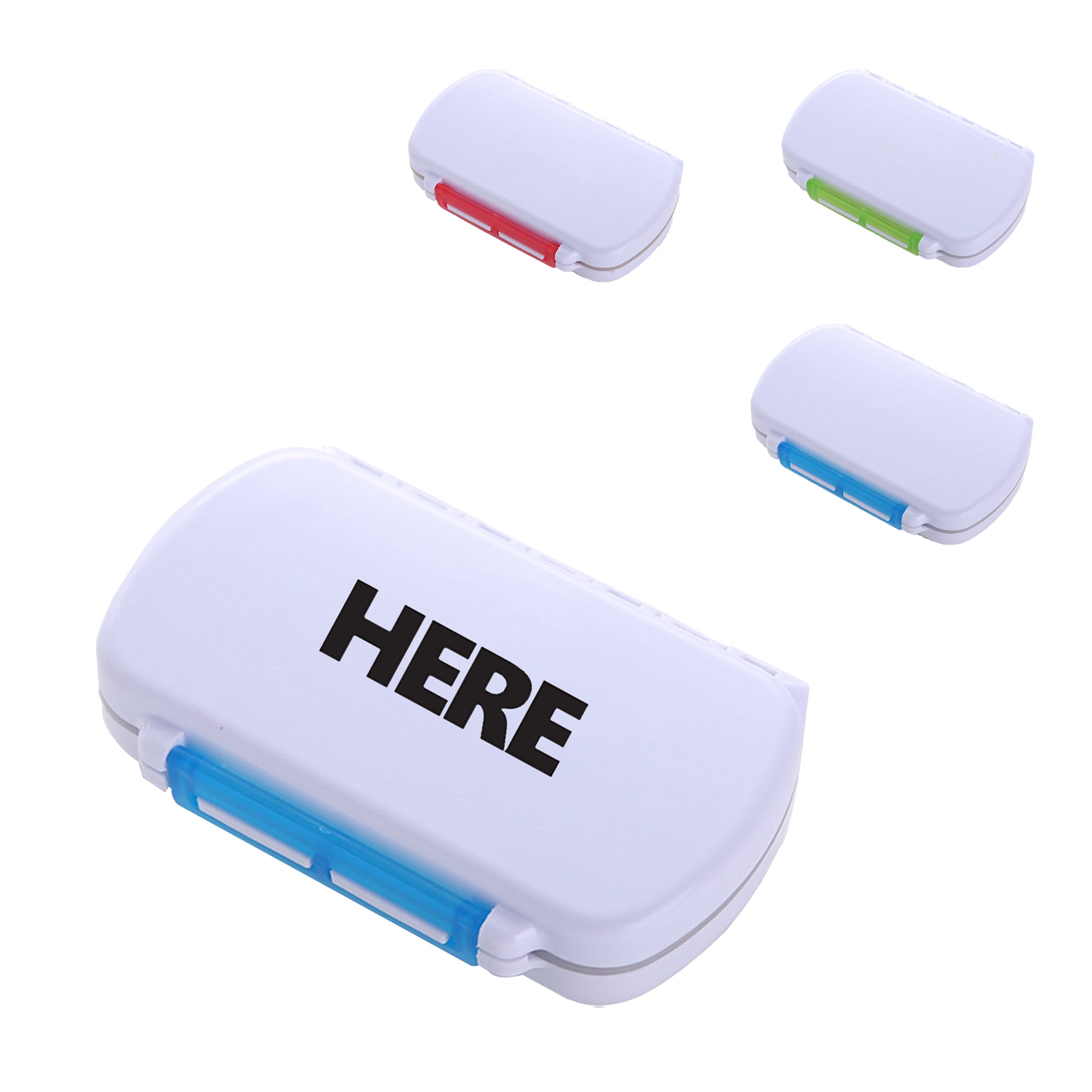 Travel-Friendly 6-Grid Medication & Pill Case 1