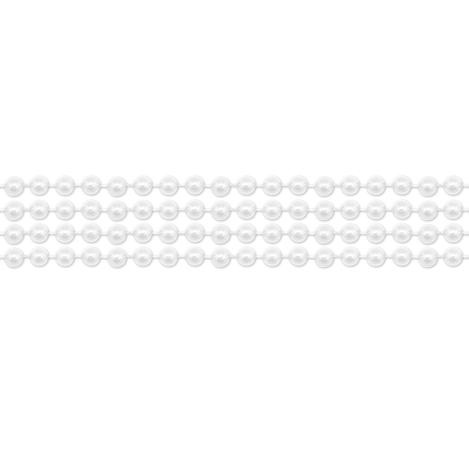 12 Mm Pearl Bead Necklace (12 Pack) 2