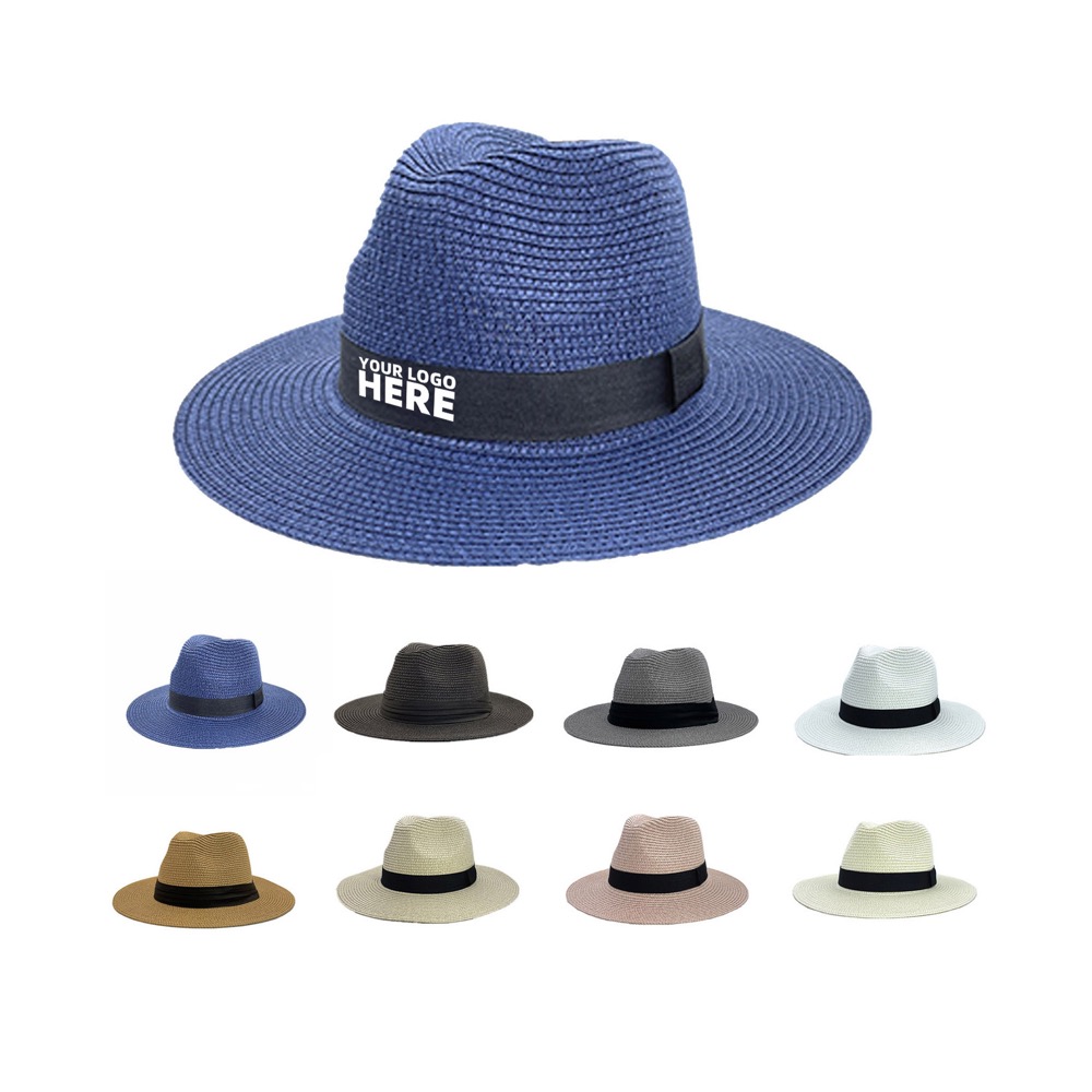 UV Bucket Straw Hat 1