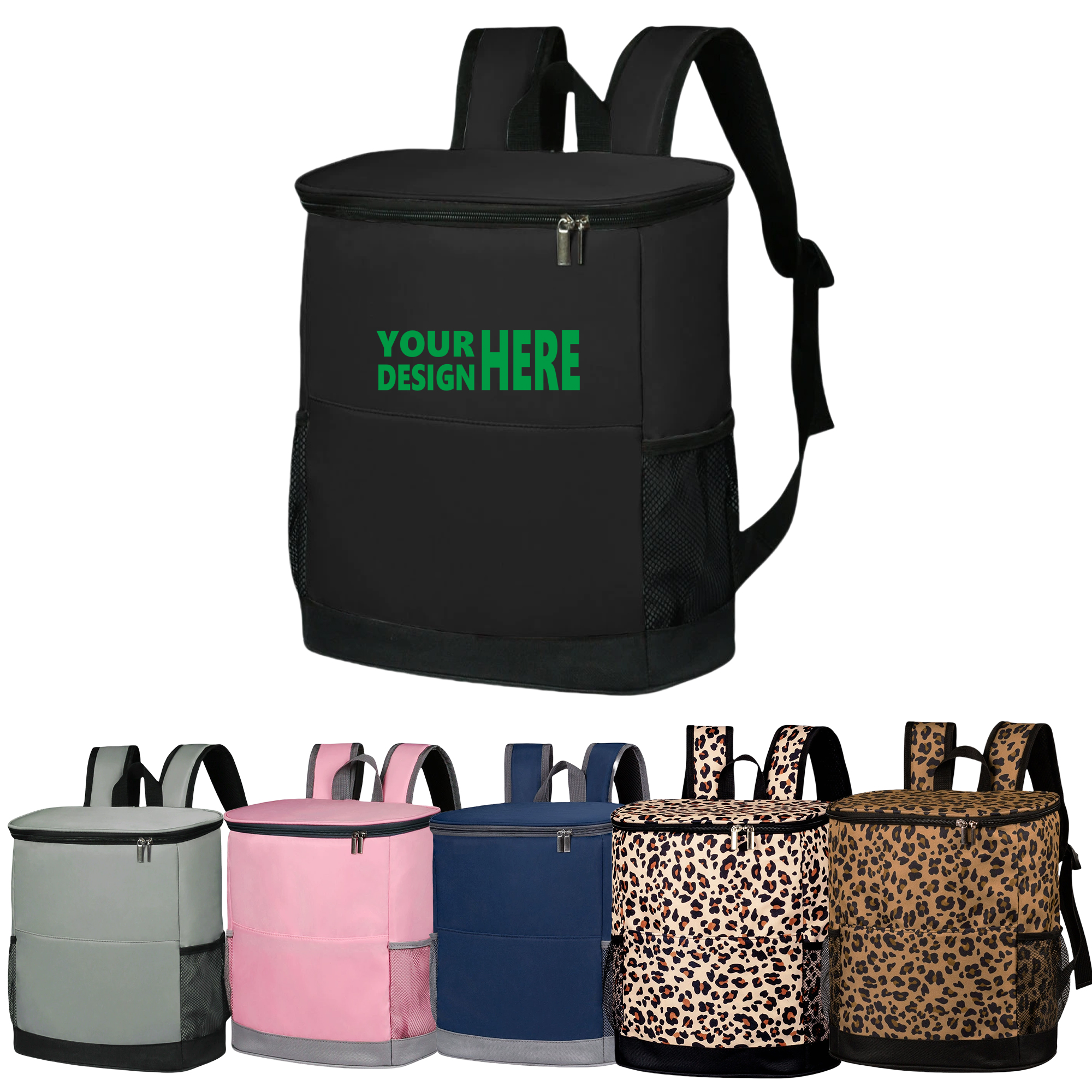 15L Waterproof Oxford Cloth Picnic Cooler Bag Backpack 2