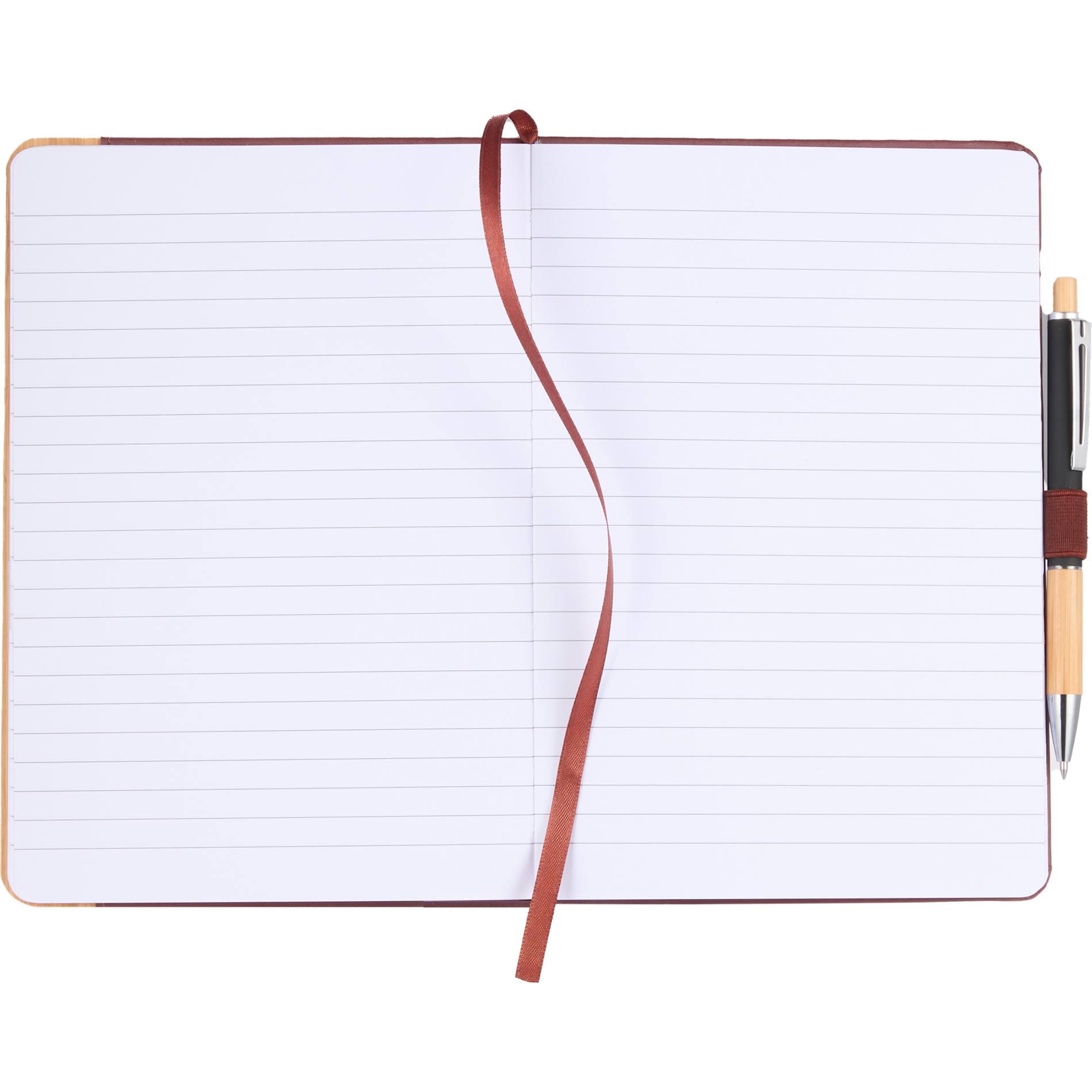 5.5” x 8.5” FSC® Recycled Kia Bamboo Journal 4