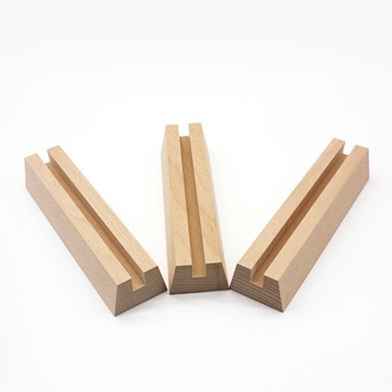 Wood Block Desk Calendar Stand 3