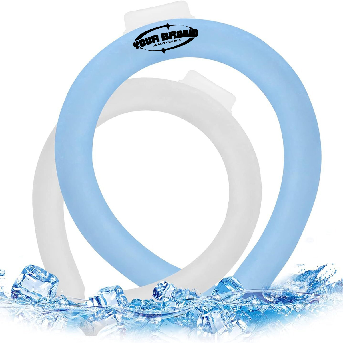 Reusable PCM Cooling Neck Rings for Summer Outdoor 1