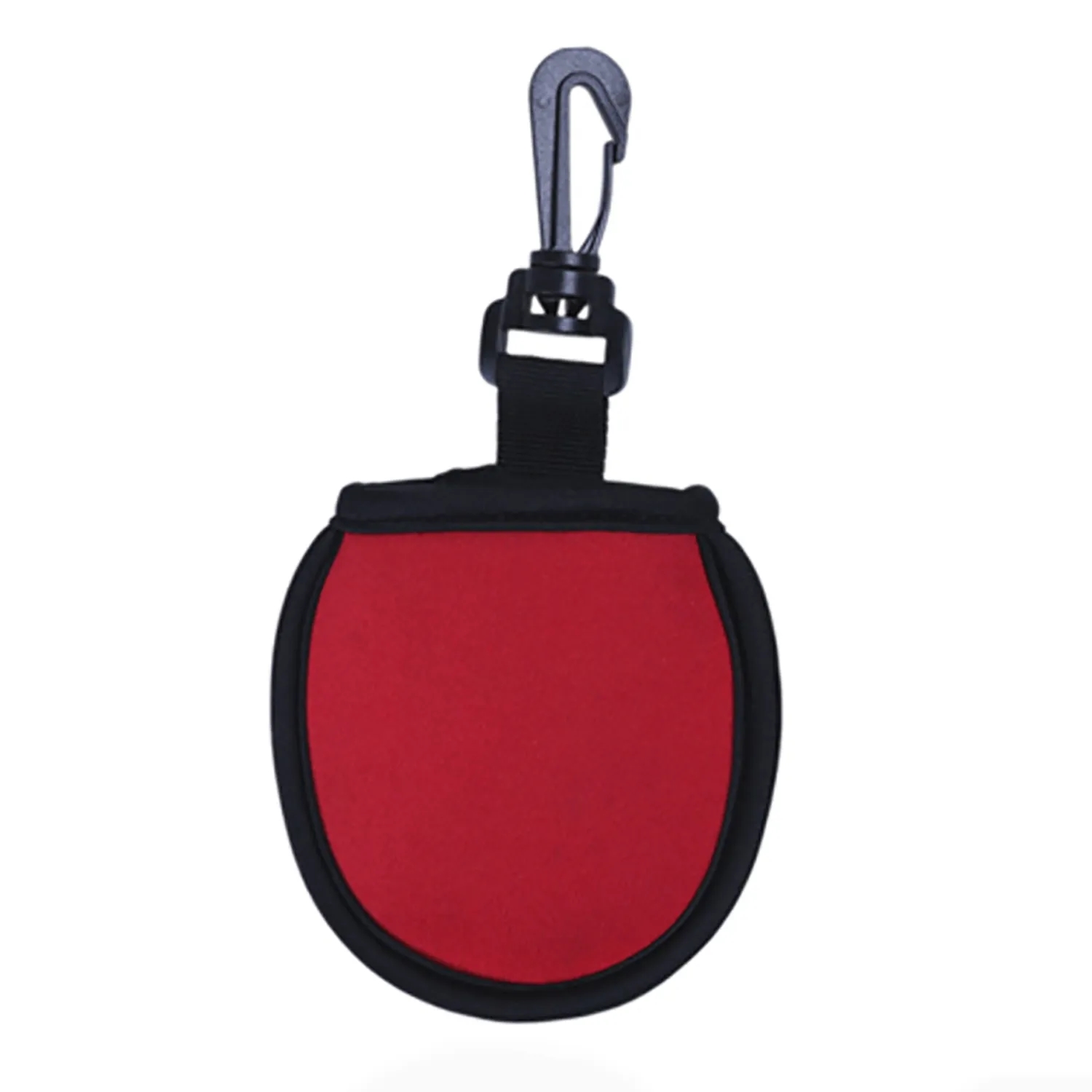 Custom Portable Golf Ball Cleaner Pouch With Hanging Clip 8