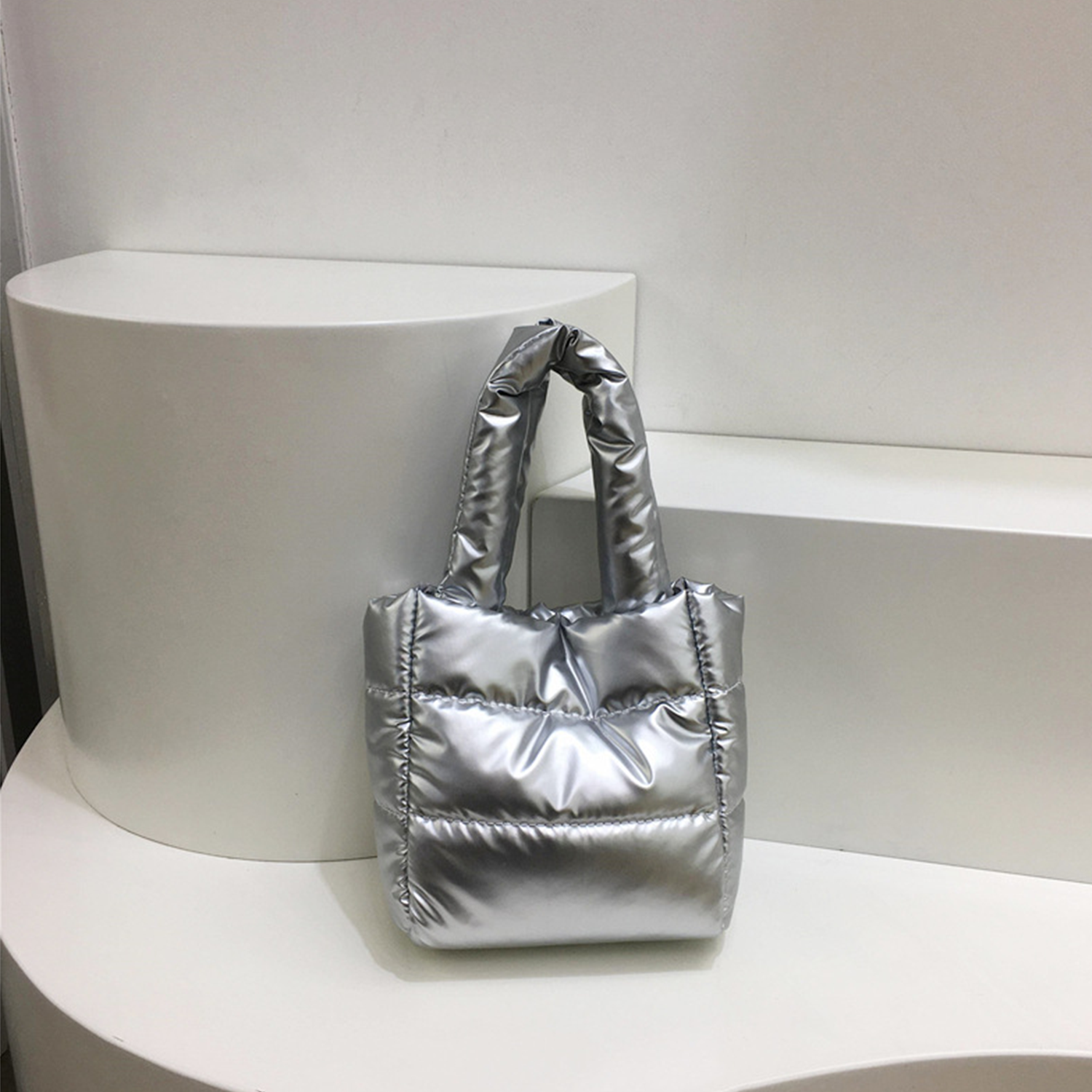 Mini Puffer Tote Light Padded Handbags cross-body bag 18