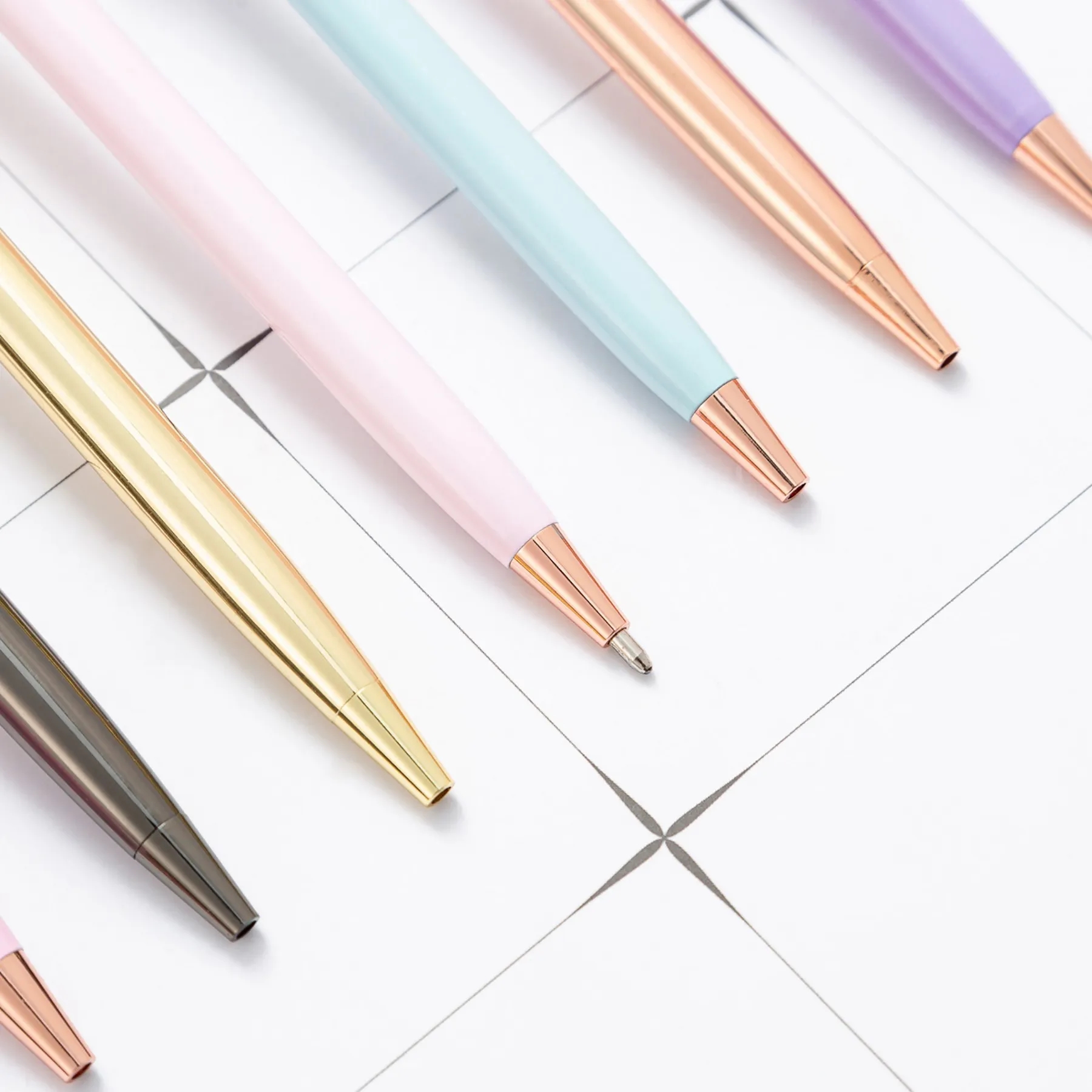 Crown Top Decor Metal Ballpoint Pen 6