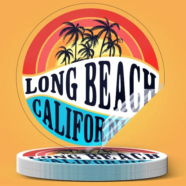 4" Full Color Static Cling Decal