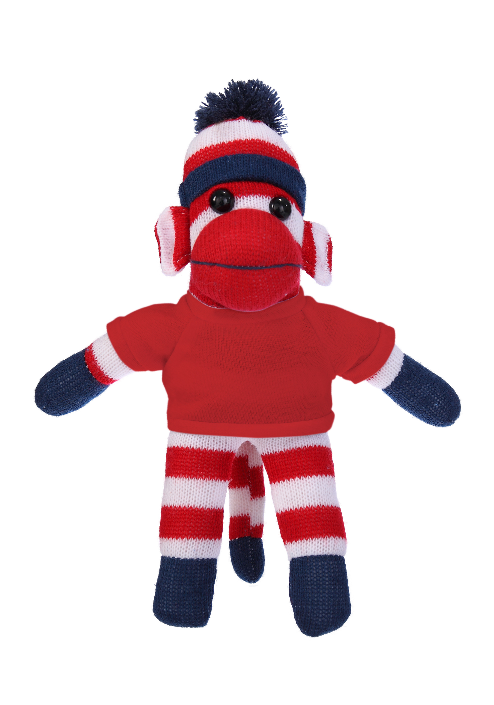 Plush Patriotic Sock Monkey with Tee 9